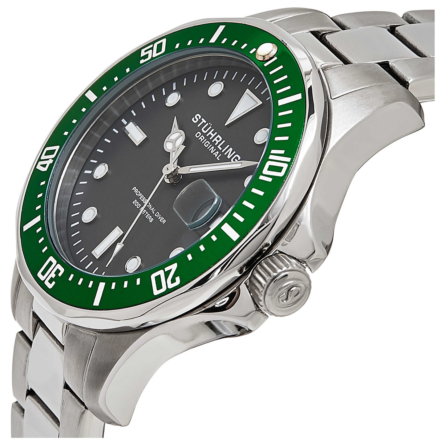 Stuhrling Aquadiver Men's Quartz Watch M14715 - Image #5