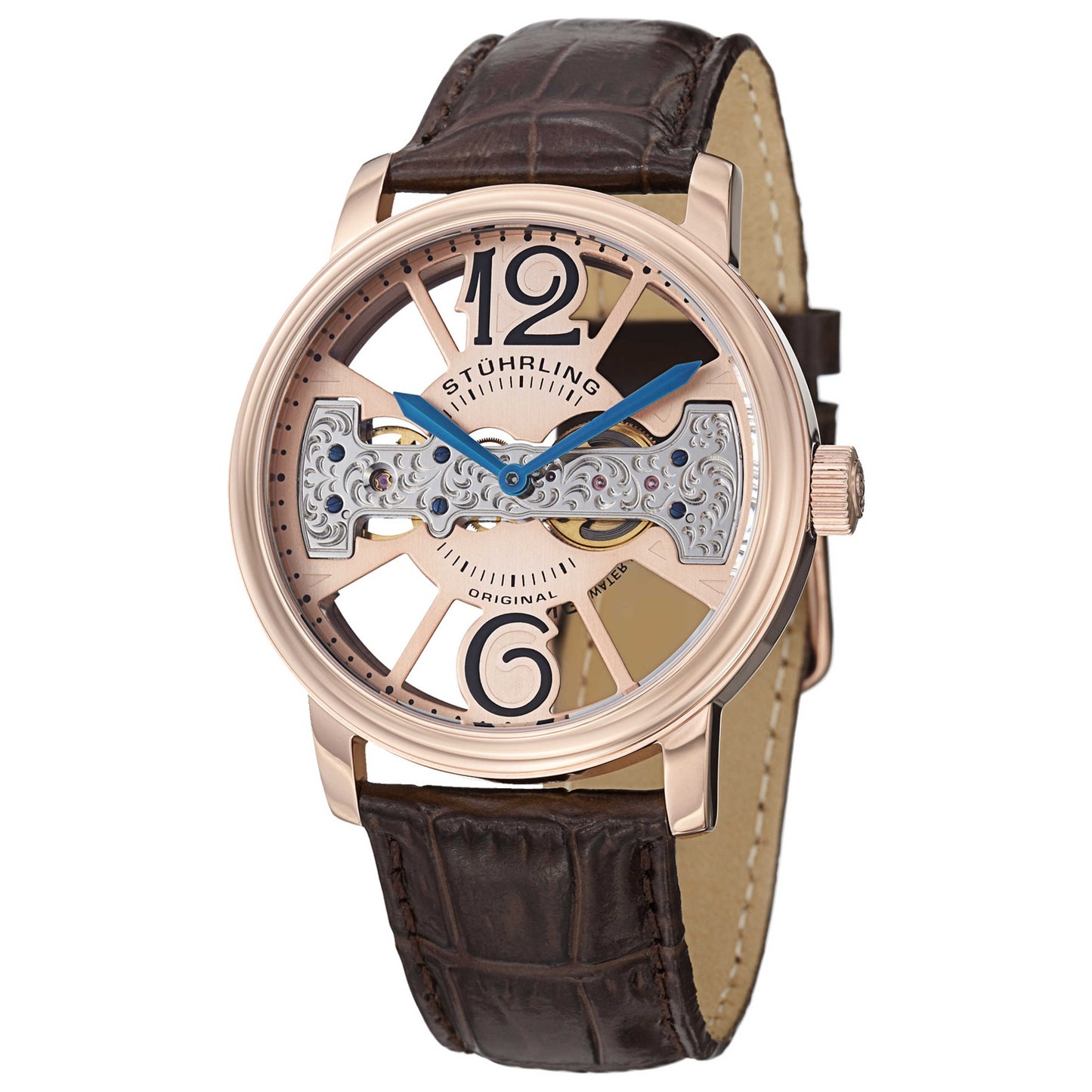 Front view of Stuhrling Legacy Men's Manual-Wind Watch M14789