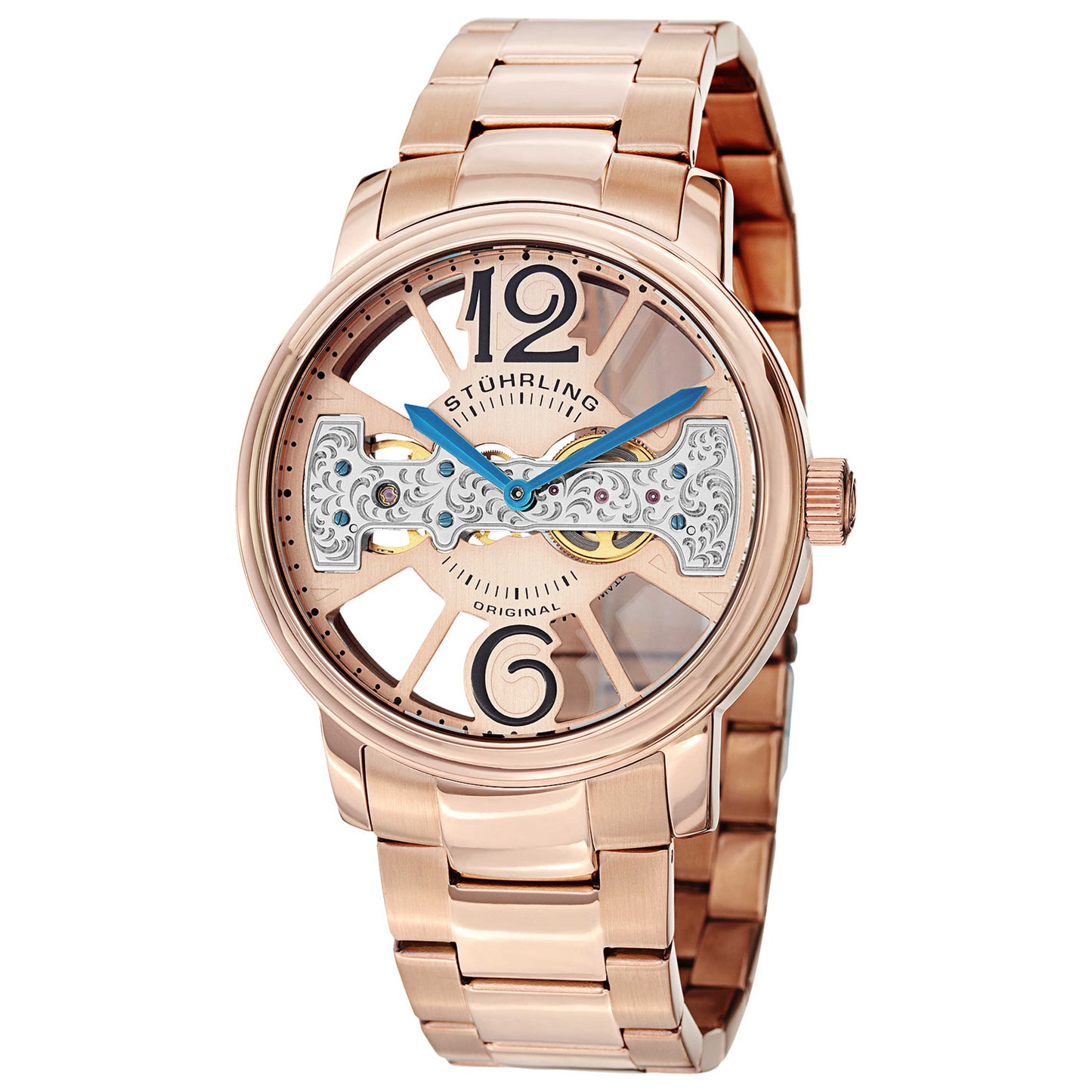 Front view of Stuhrling Legacy Men's Manual-Wind Watch M14791