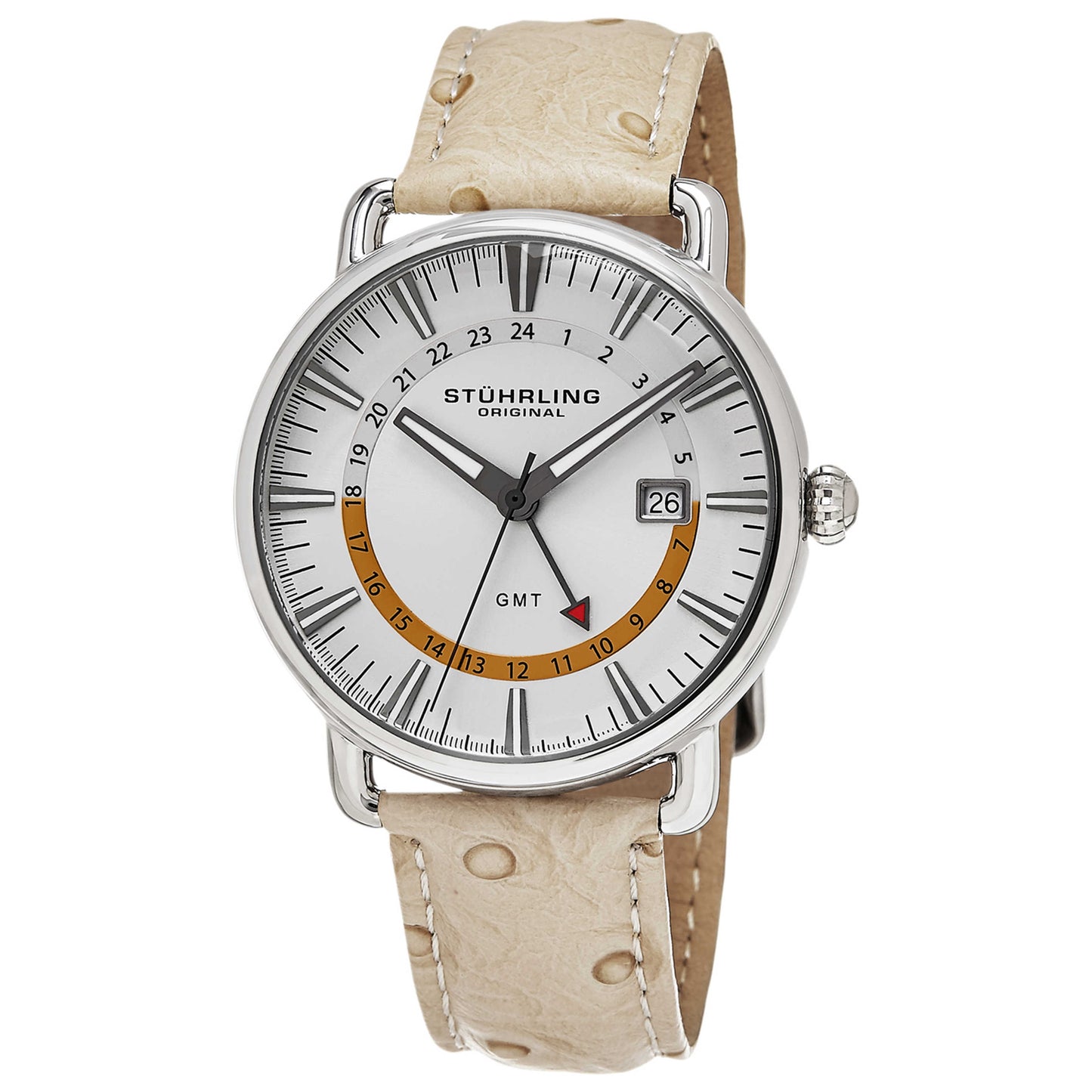 Front view of Stuhrling Symphony Men's Quartz Watch M14799