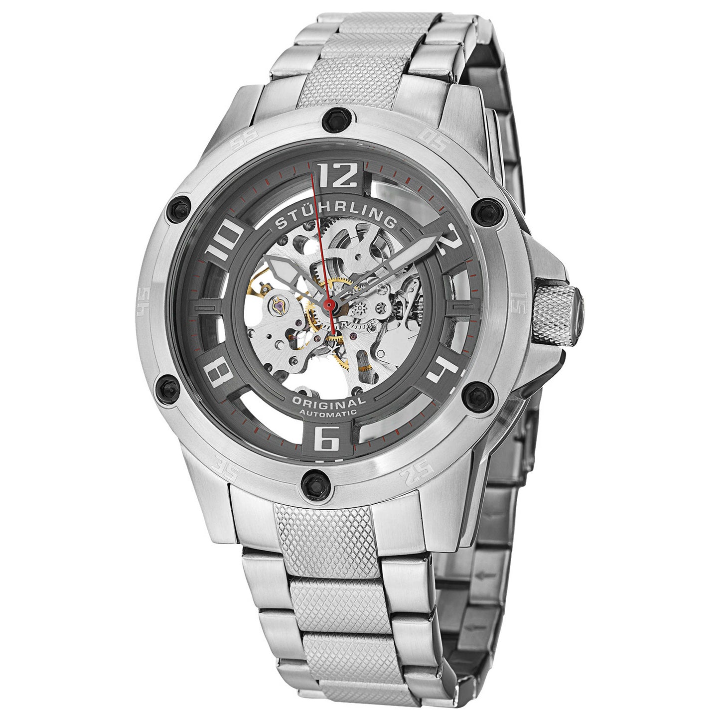 Front view of Stuhrling Legacy Men's Automatic Watch M14806