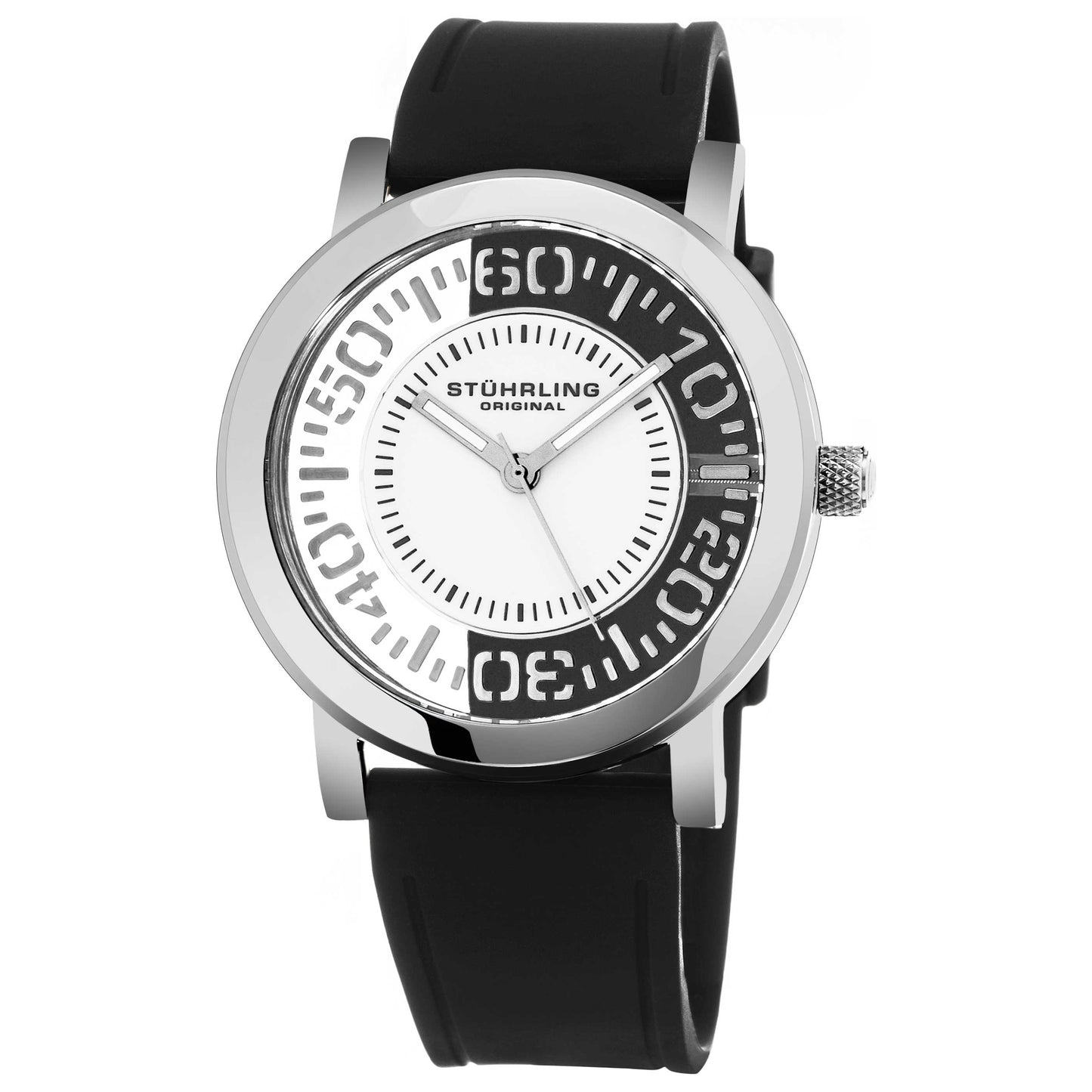 Front view of Stuhrling Symphony Men's Quartz Watch M14814