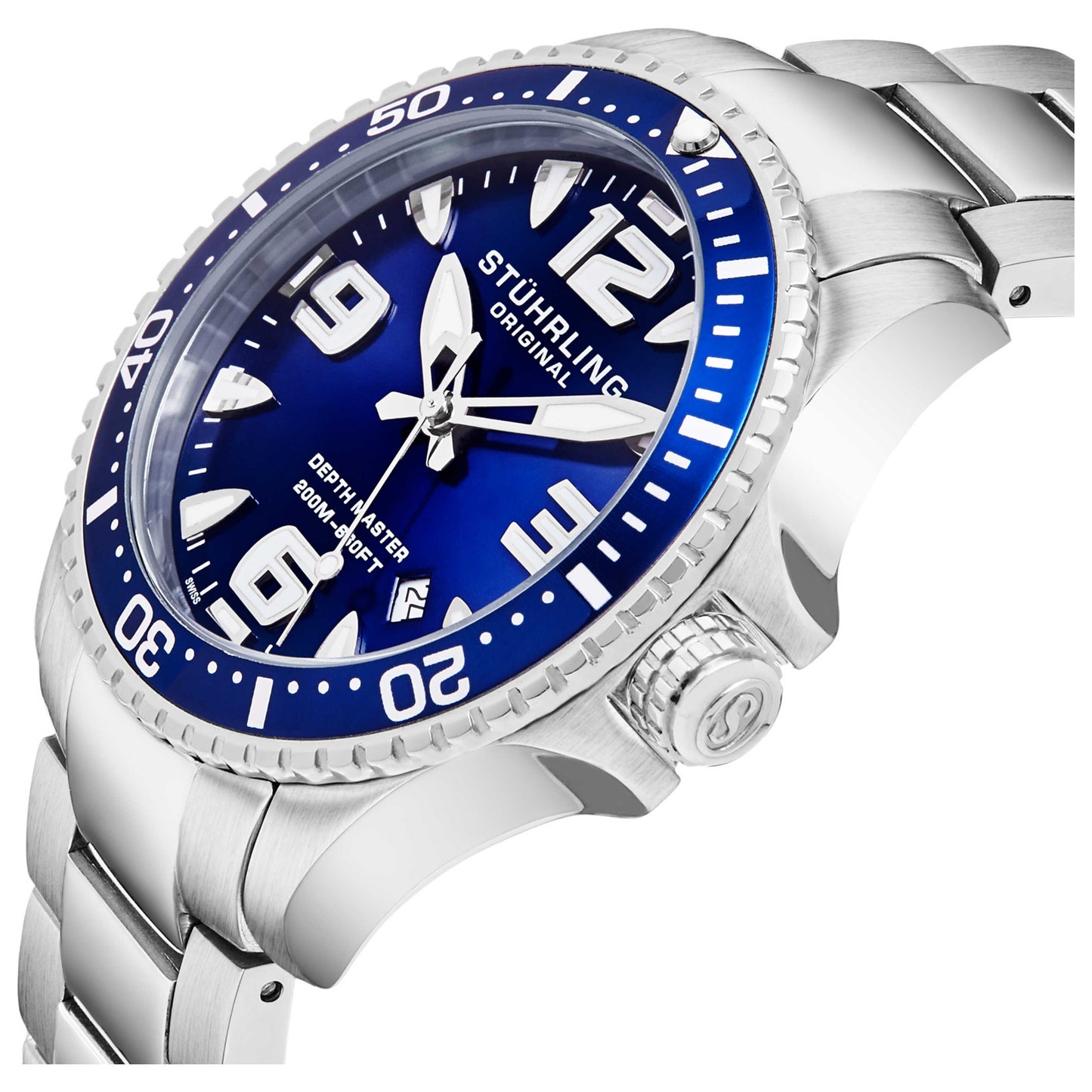 Stuhrling Aquadiver Men's Quartz Watch M14820 - Image #5