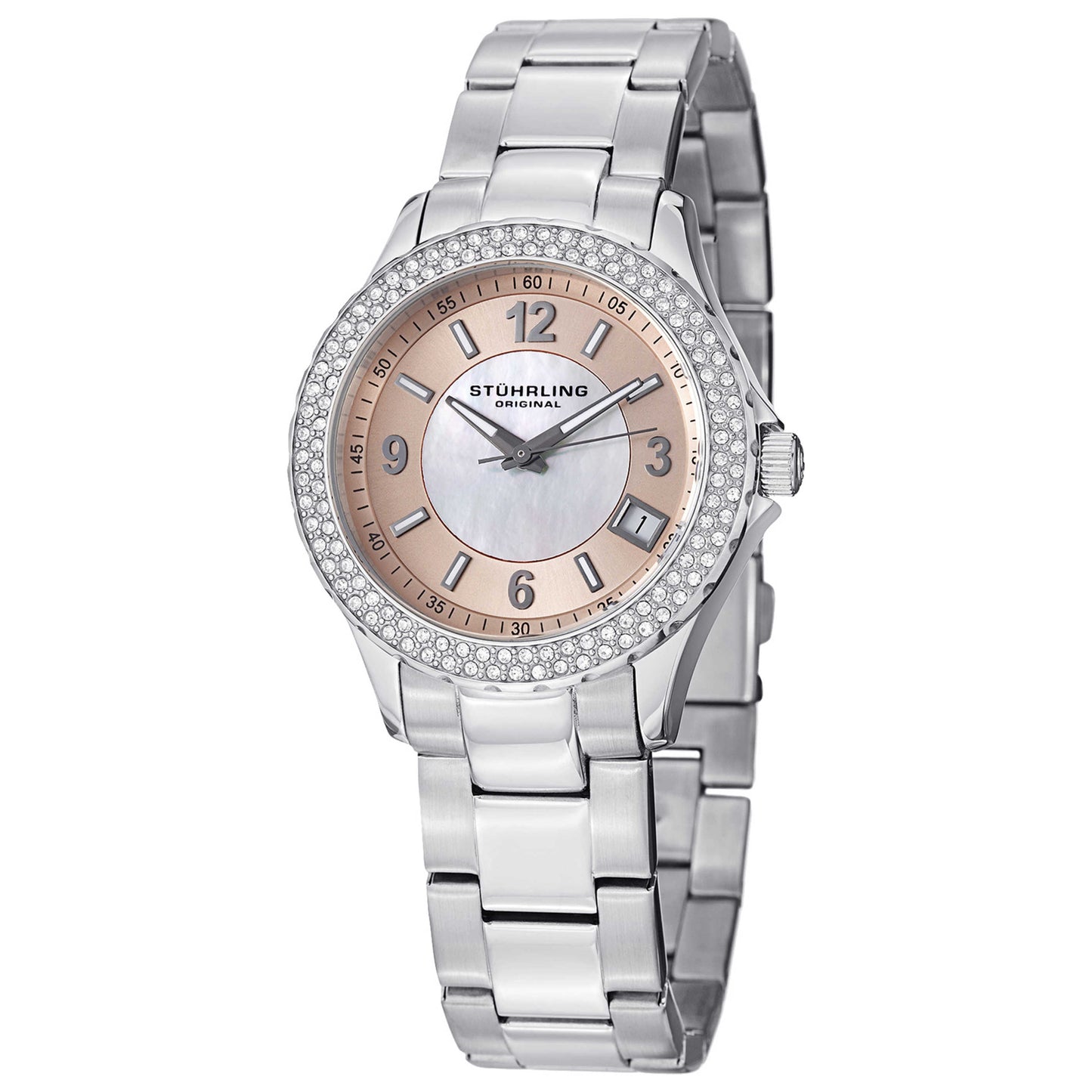 Front view of Stuhrling Symphony Women's Quartz Watch M14845