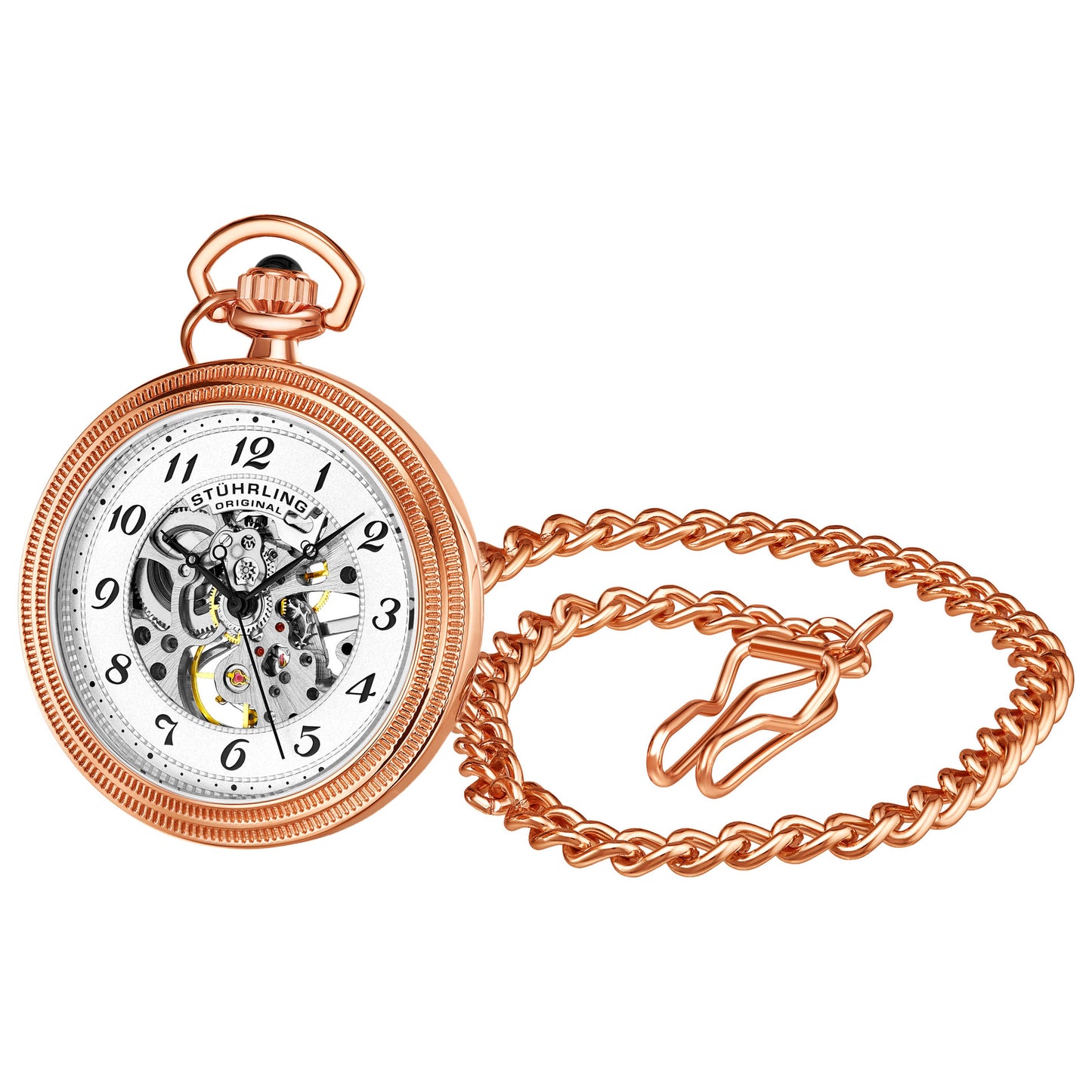 Front view of Stuhrling Legacy Men's Manual-Wind Watch M14908