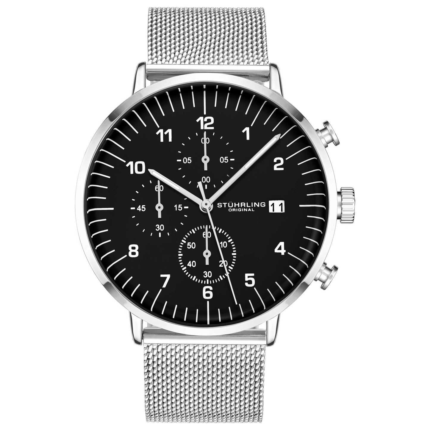 Front view of Stuhrling Monaco Men's Quartz Watch M14963
