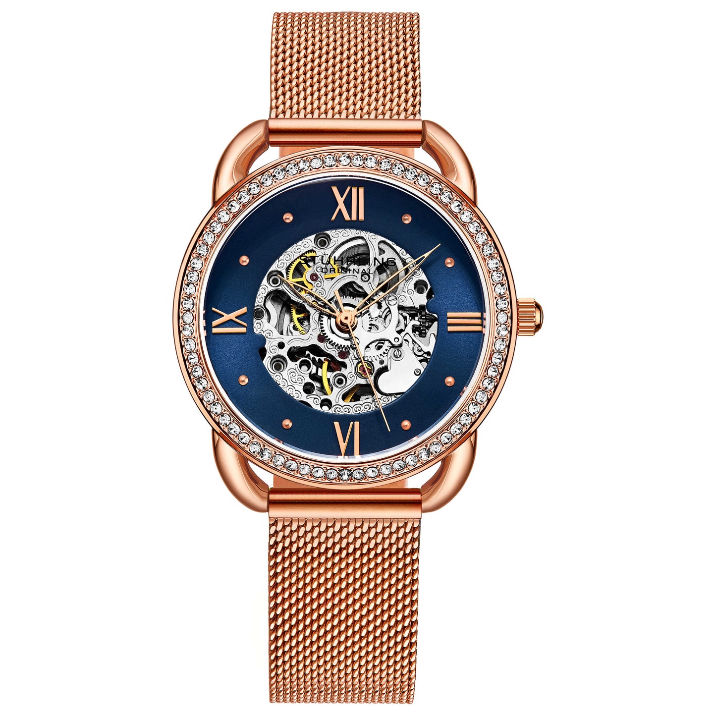 Front view of Stuhrling Legacy Women's Automatic Watch M15184
