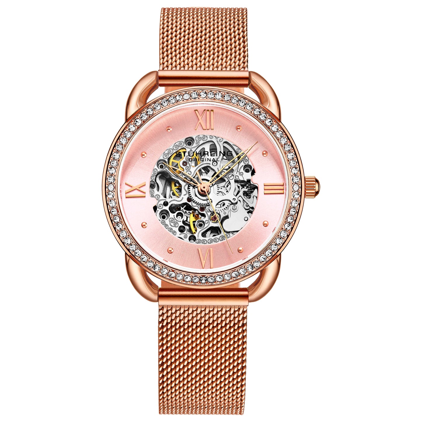 Front view of Stuhrling Legacy Women's Automatic Watch M15185