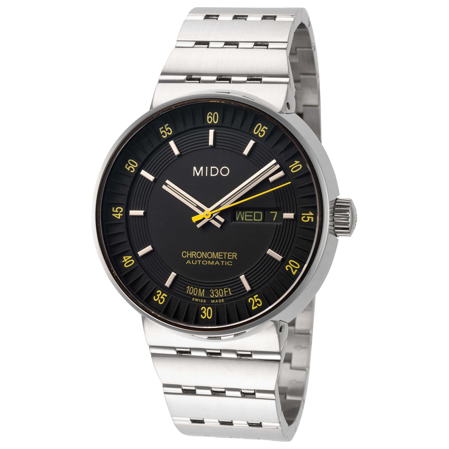 Front view of Mido All Dial Men's Automatic Watch M83404B811
