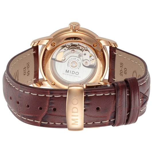 Back view of Mido Baroncelli II Men's Automatic Watch M86002268