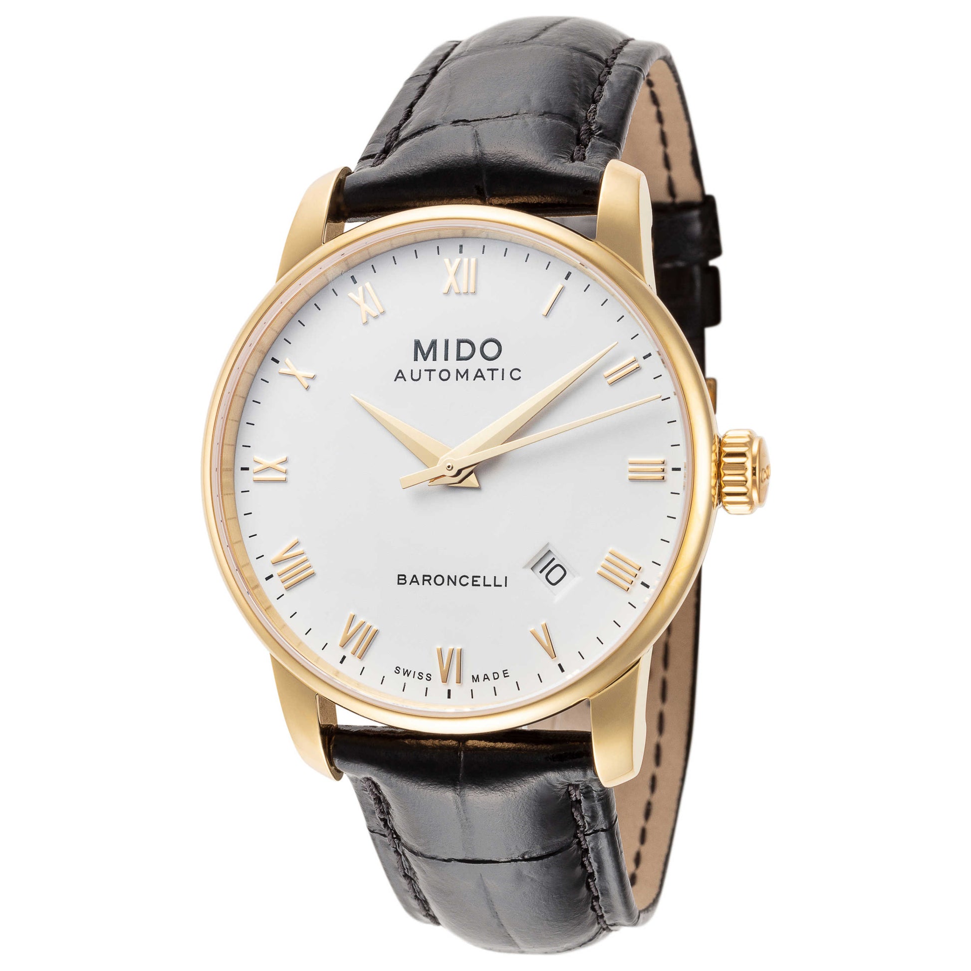 Front view of Mido Baroncelli II Men's Automatic Watch M86003264