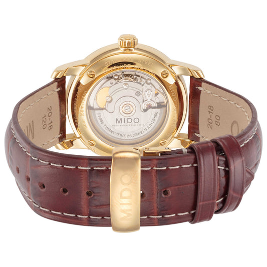 Back view of Mido Baroncelli Men's Automatic Watch M86003268