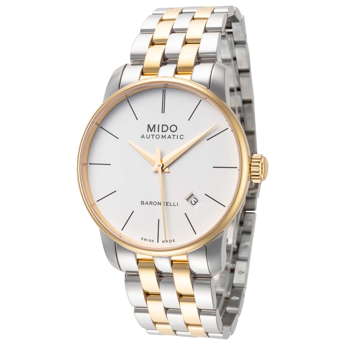 Front view of Mido Baroncelli II Men's Automatic Watch M86009761