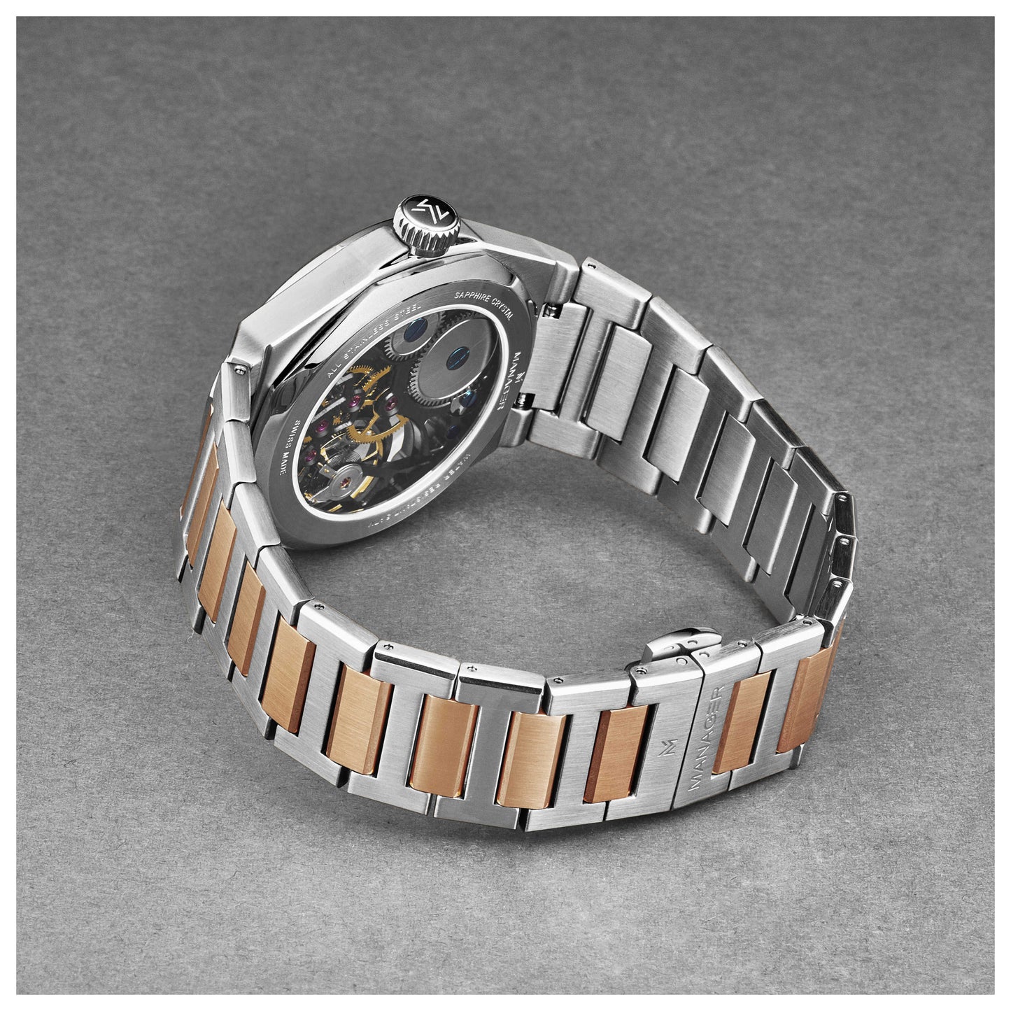 Manager Revolution Men's Automatic Watch MAN-RM-06-BM - Image #4