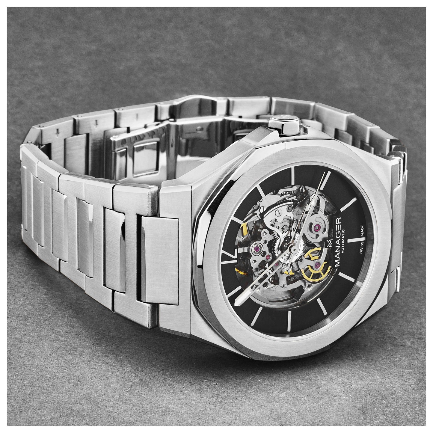 Manager Open Mind Men's Automatic Watch MAN-RO-01-SM - Image #4