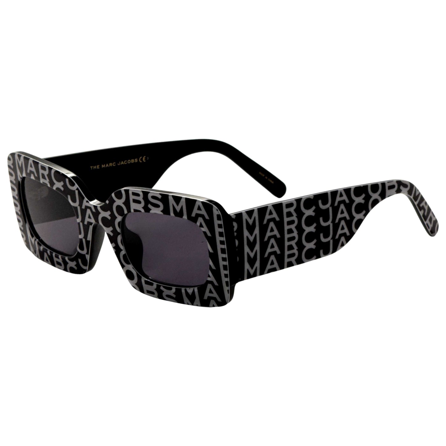 Front view of Marc Jacobs Women's Sunglasses MARC488NS-003K-IR