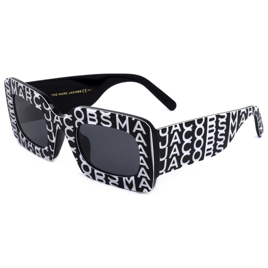 Front view of Marc Jacobs Women's Sunglasses MARC488NS-003K-IR