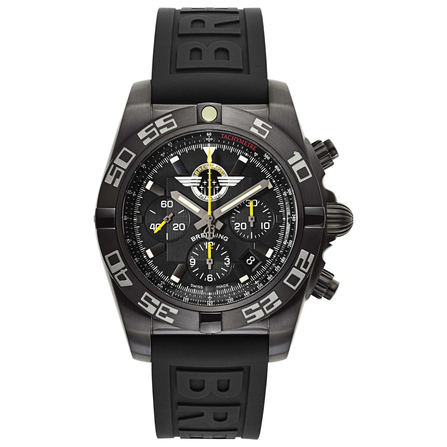 Front view of Breitling Chronomat Men's Automatic Watch MB01109L-BD48-153S
