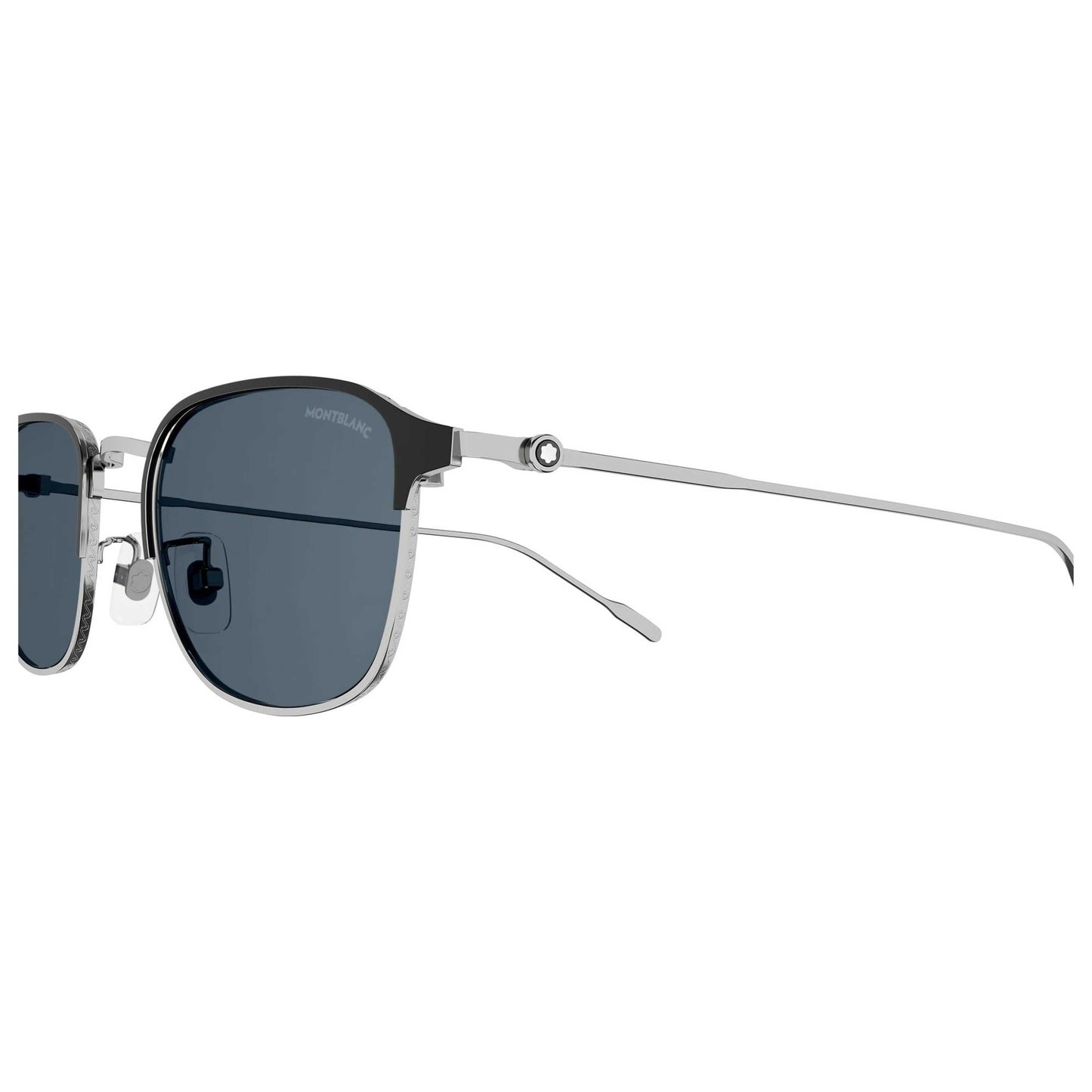 Right view of Montblanc Fashion Men's Sunglasses MB0189S-005-54