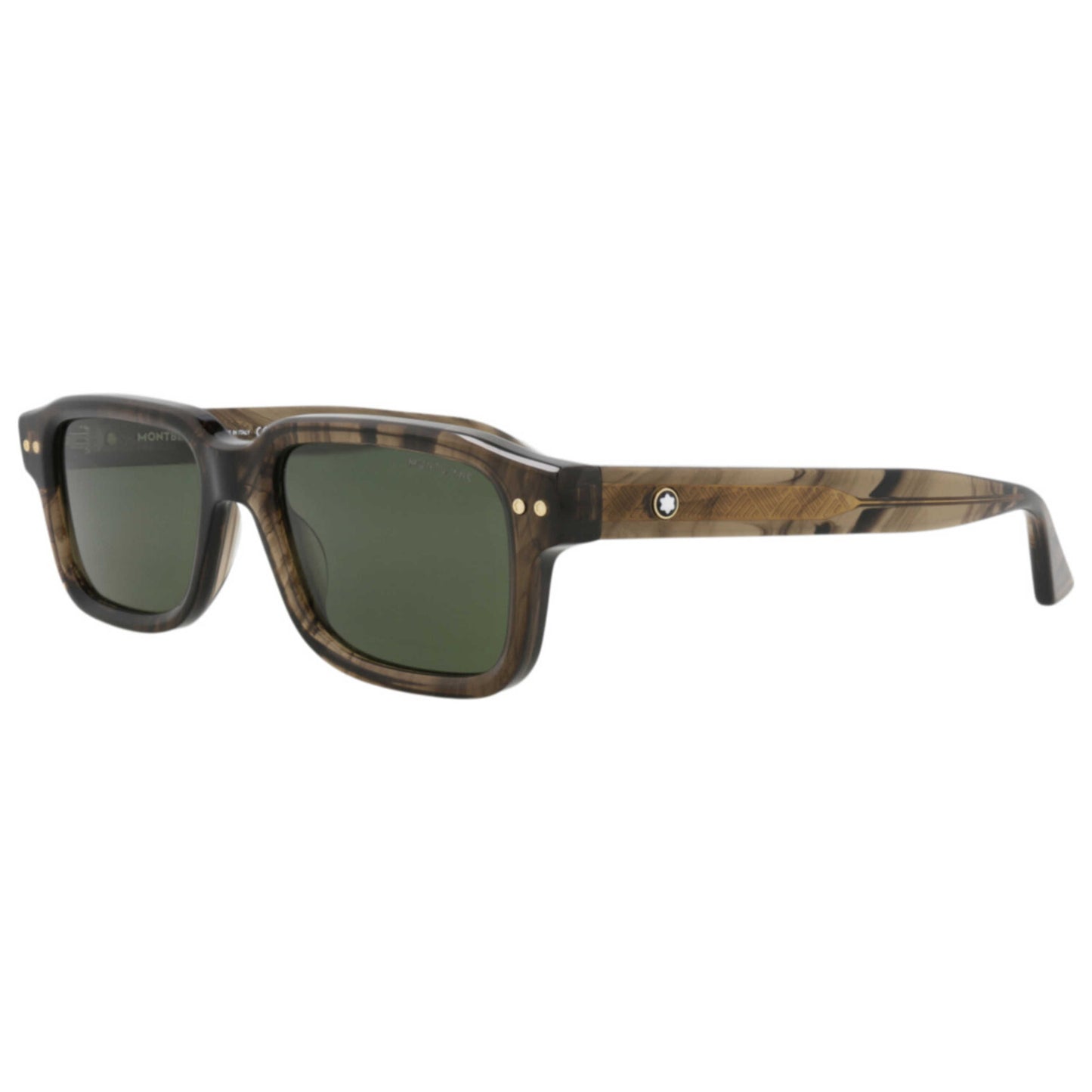 Front view of Montblanc Men's Sunglasses MB0286S-30014604-004
