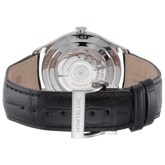 Back view of Montblanc Heritage Men's Automatic Watch MB114172