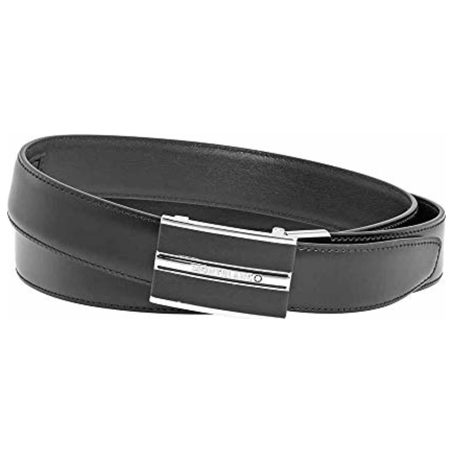 Front view of Montblanc Classic Men's Belt MB118421