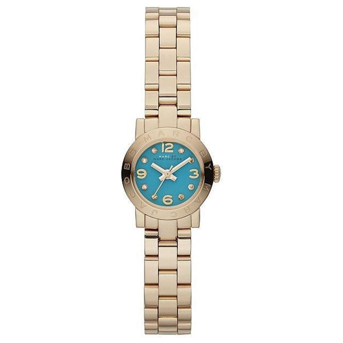 Front view of Marc Jacobs Amy Women's Quartz Watch MBM3229