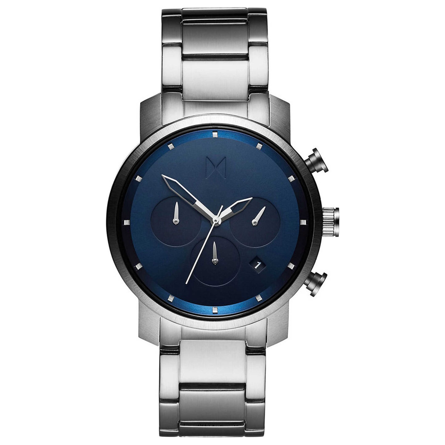 Front view of MVMT Chrono Men's Quartz Watch MC02-SBLU