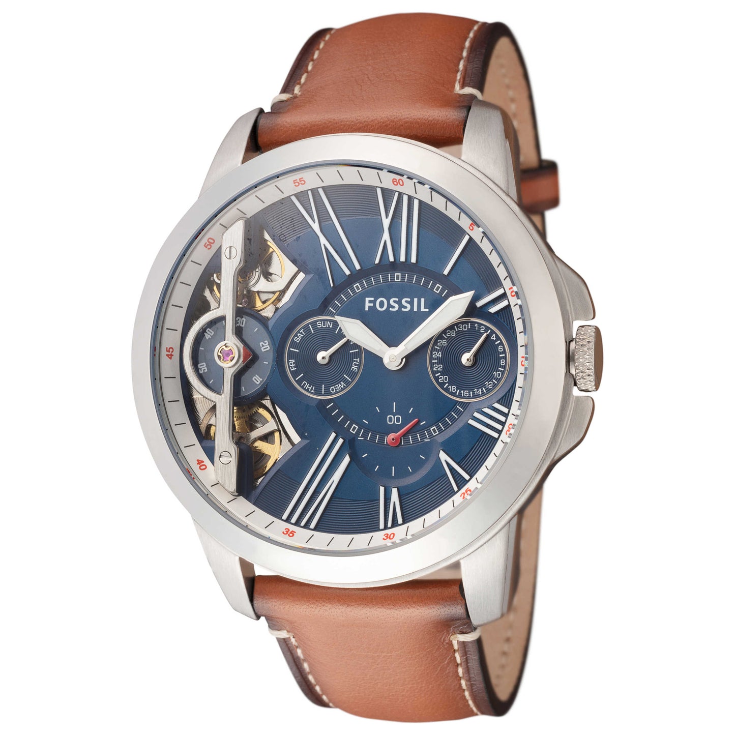 Front view of Fossil Grant Men's Quartz Watch ME1161