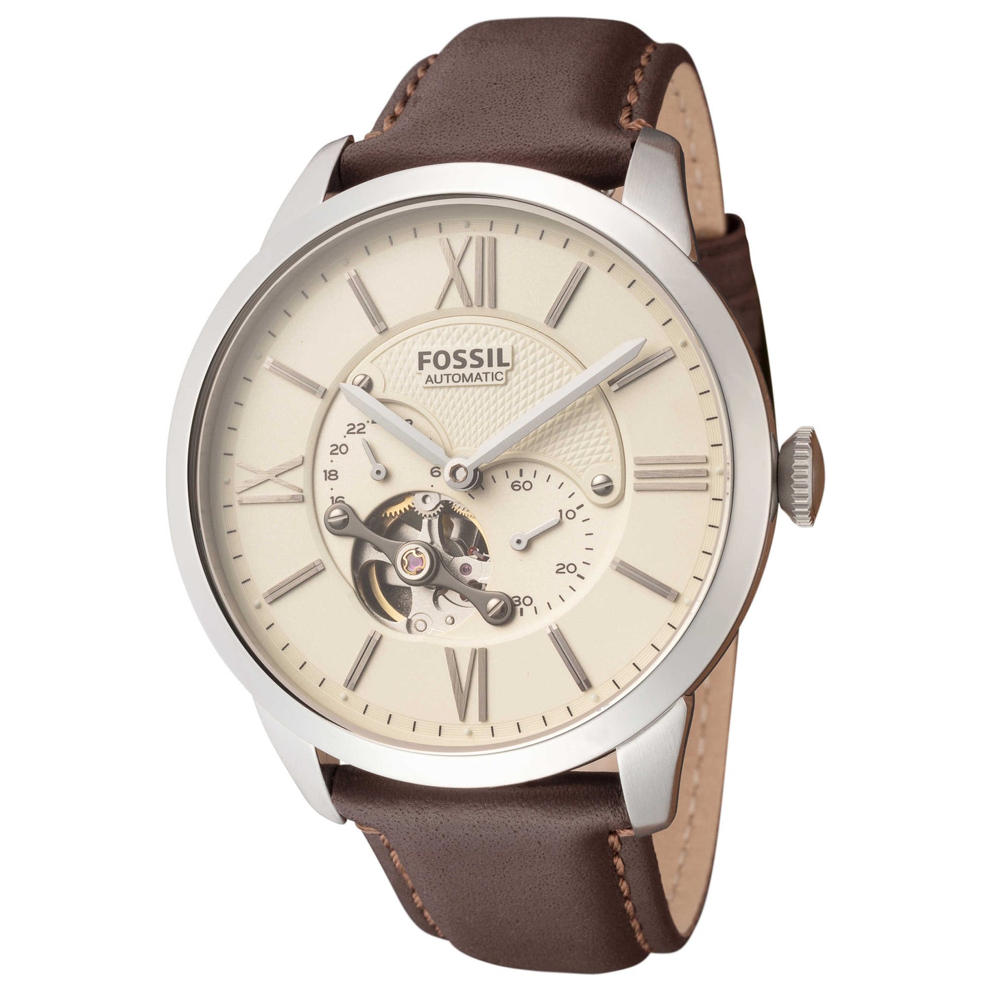 Front view of Fossil Townsman Men's Automatic Watch ME3064