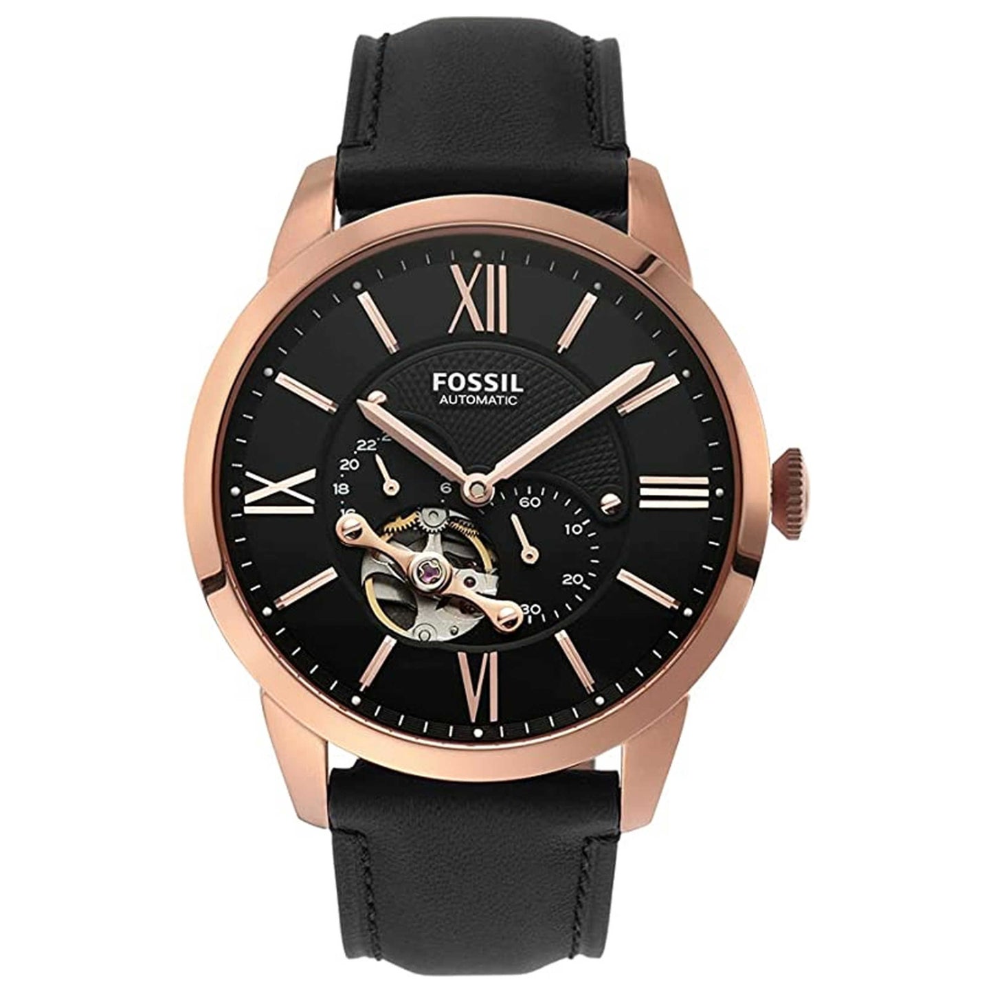 Front view of Fossil Townsman Men's Quartz Watch ME3170