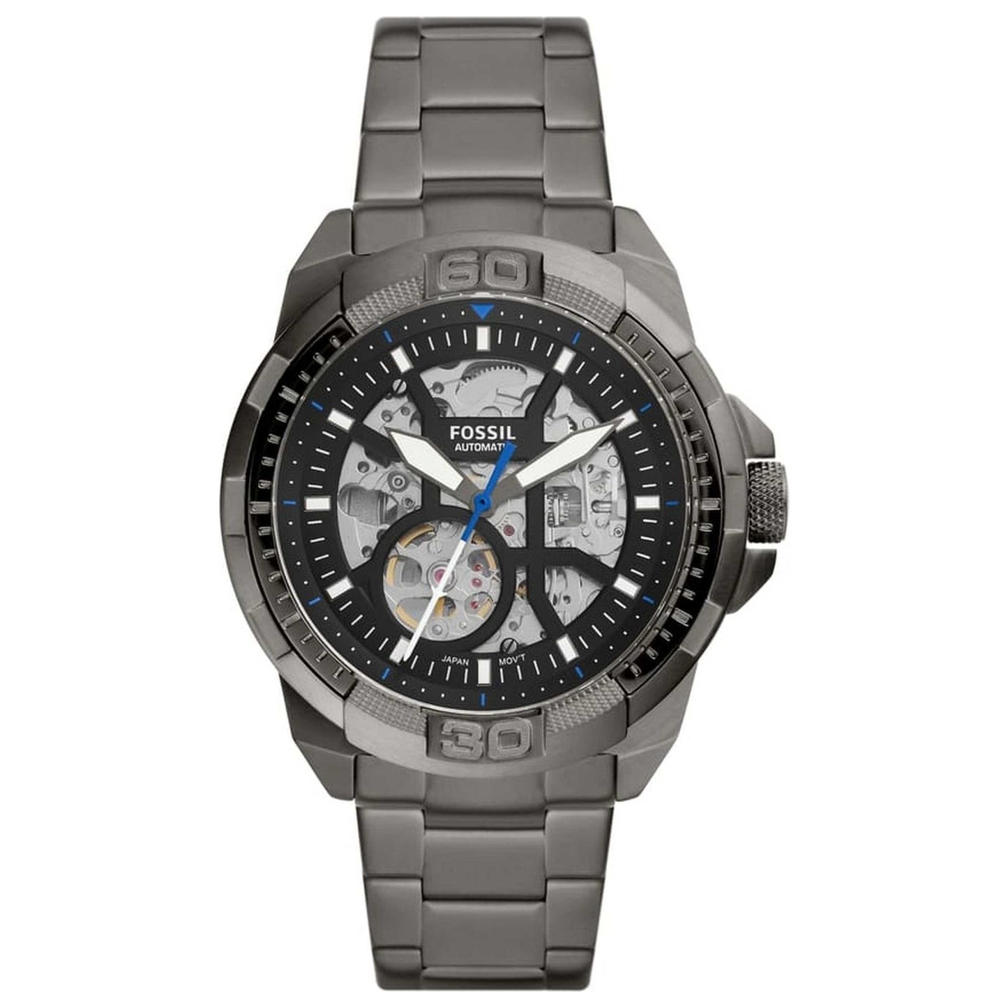 Front view of Fossil Bronson Men's Quartz Watch ME3218
