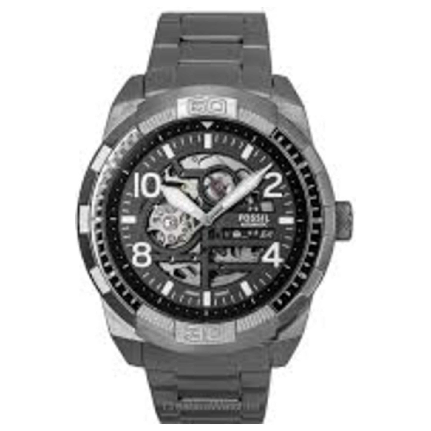 Front view of Fossil Bronson Men's Quartz Watch ME3255