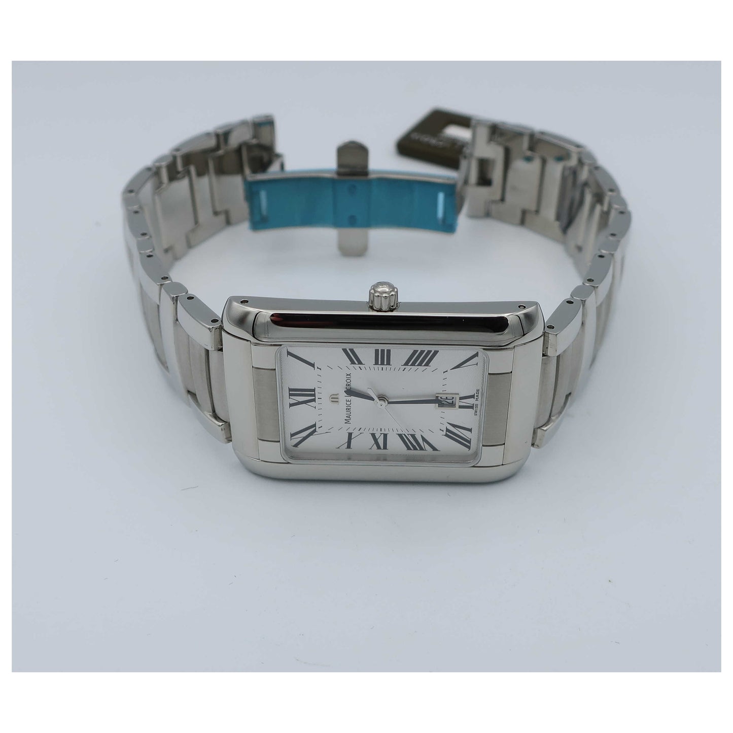 Maurice Lacroix Miros Men's Swiss Quartz (Battery-Powered) Watch MI2027-SS002-110-SD - Image #8