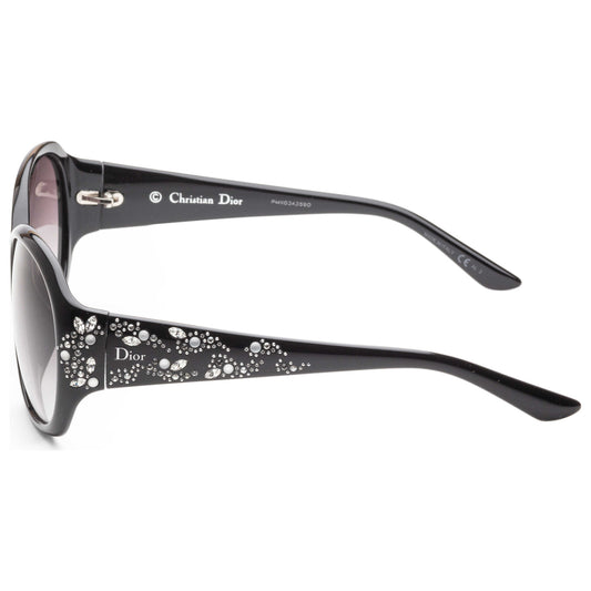 Left view of Christian Dior Minuit Women's Sunglasses MINUIFS-807-Q8