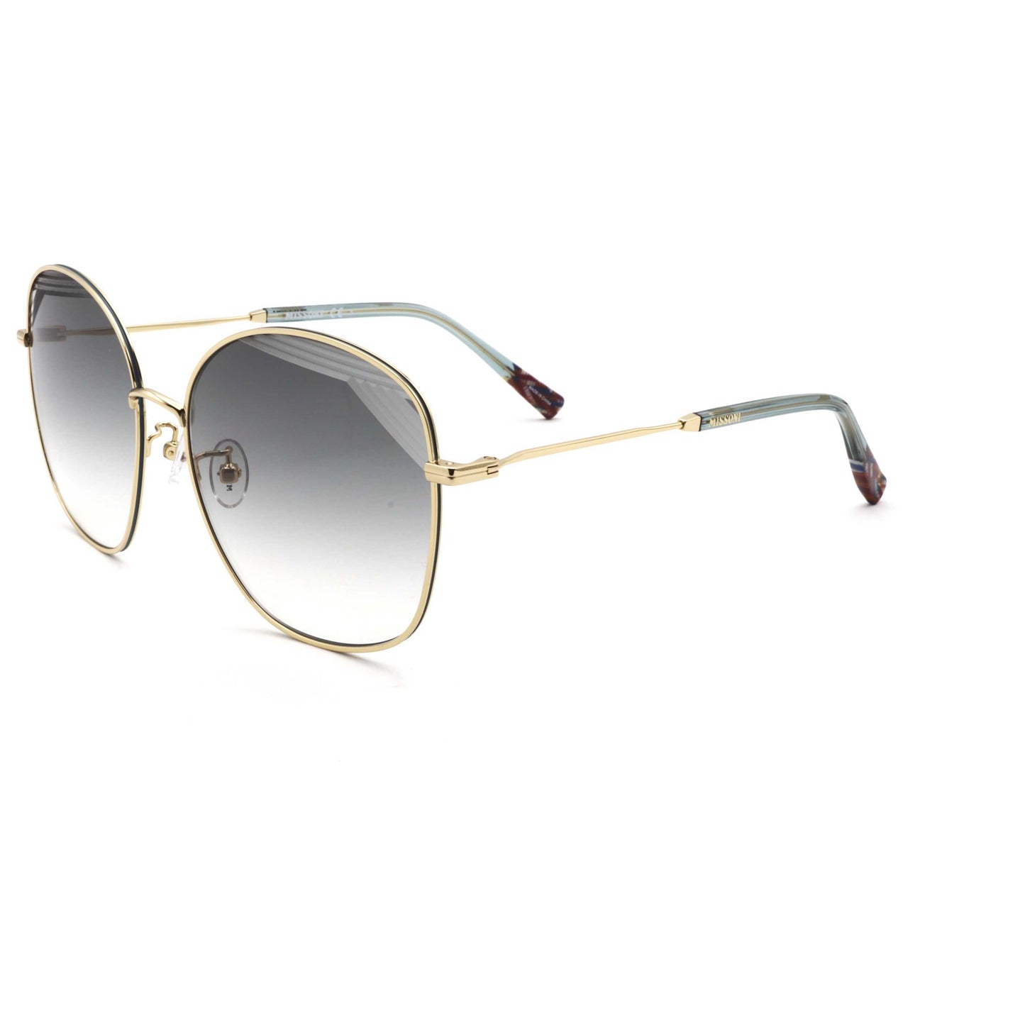 Front view of Missoni Women's Sunglasses MIS0014-S-PEF-59