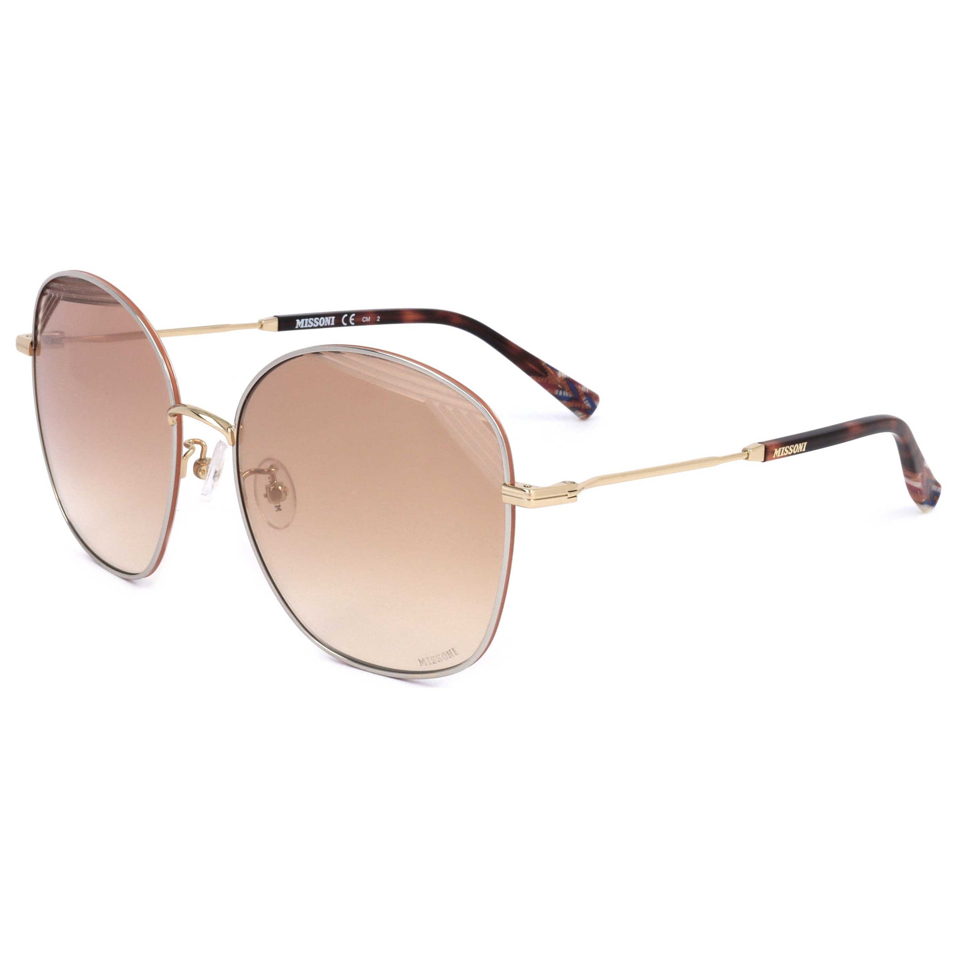 Front view of Missoni Women's Sunglasses MIS0014-S-TNG-59