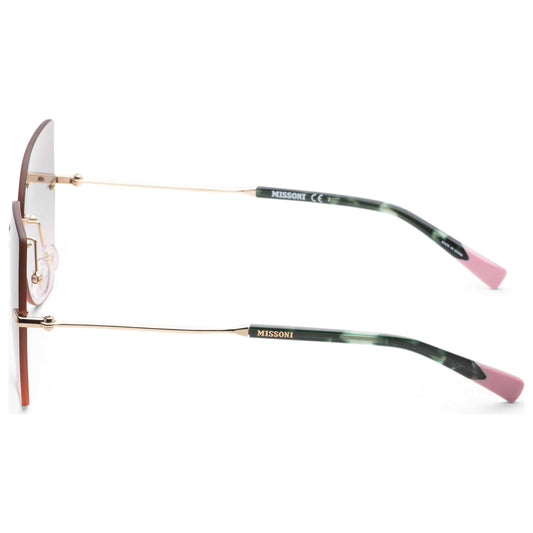 Left view of Missoni Women's Sunglasses MIS0119-S-EYR-60