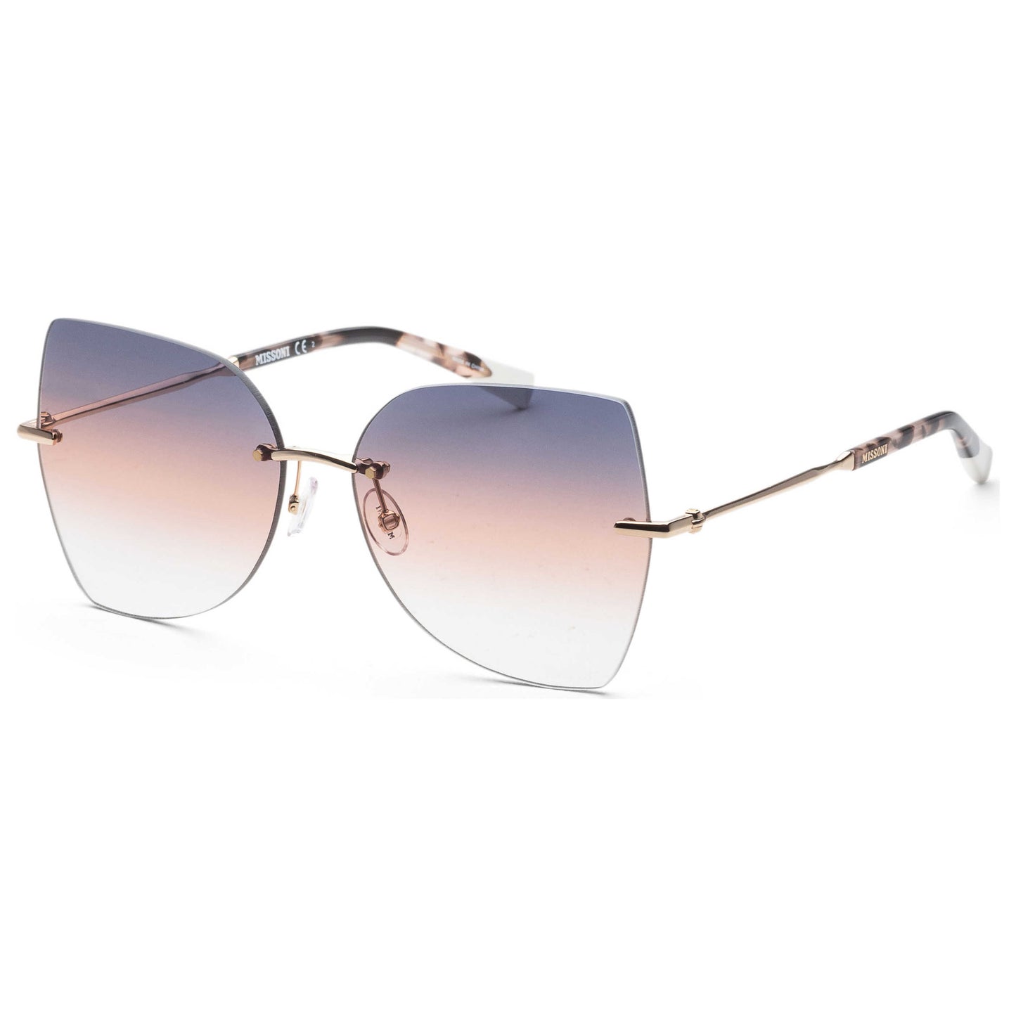 Front view of Missoni Women's Sunglasses MIS0119-S-J5G-60