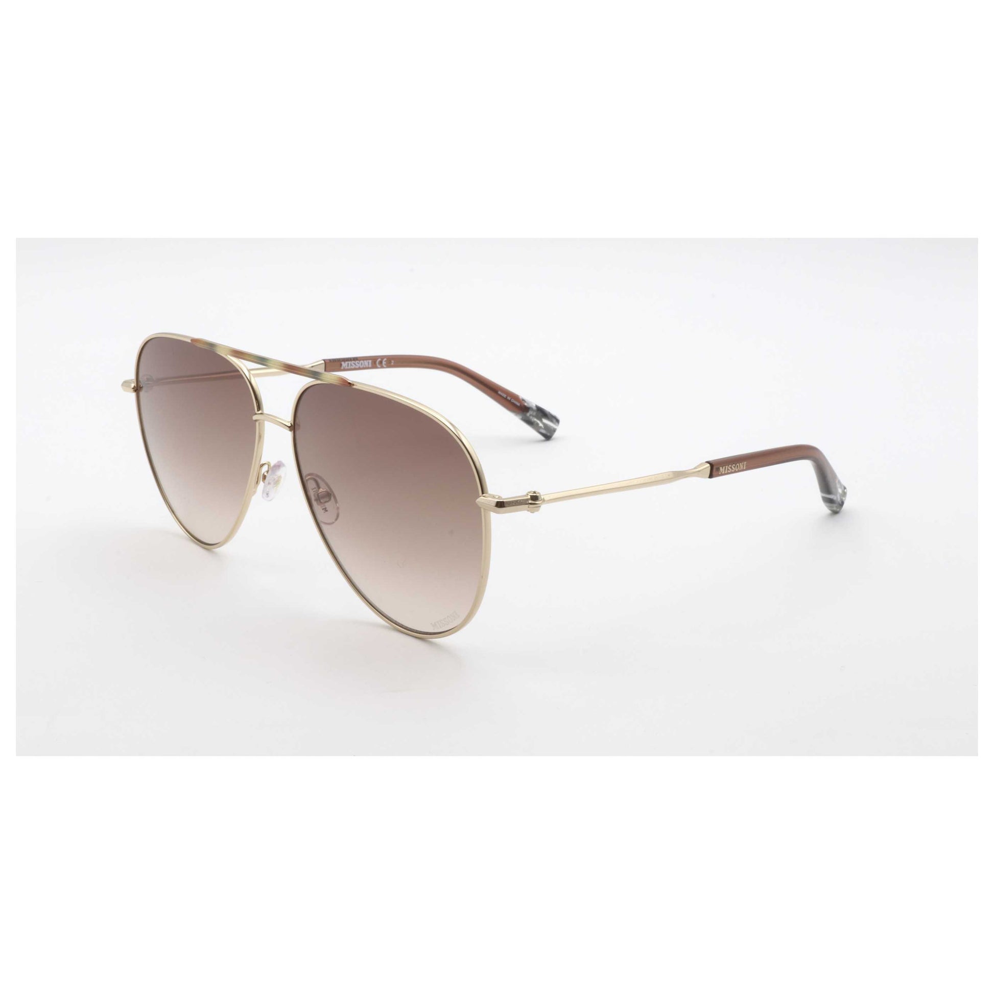 Front view of Missoni Women's Sunglasses MIS0120-S-T5U-60