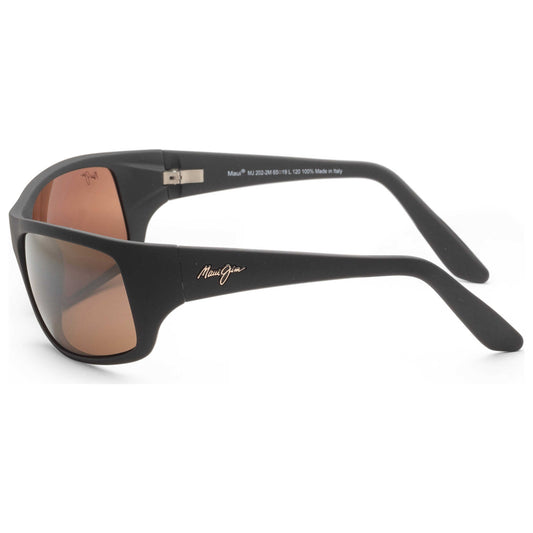 Left view of Maui Jim Peahi Men's Sunglasses MJ0202S-002