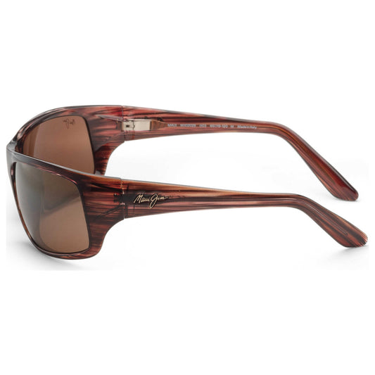 Left view of Maui Jim Peahi Men's Sunglasses MJ0202S-003