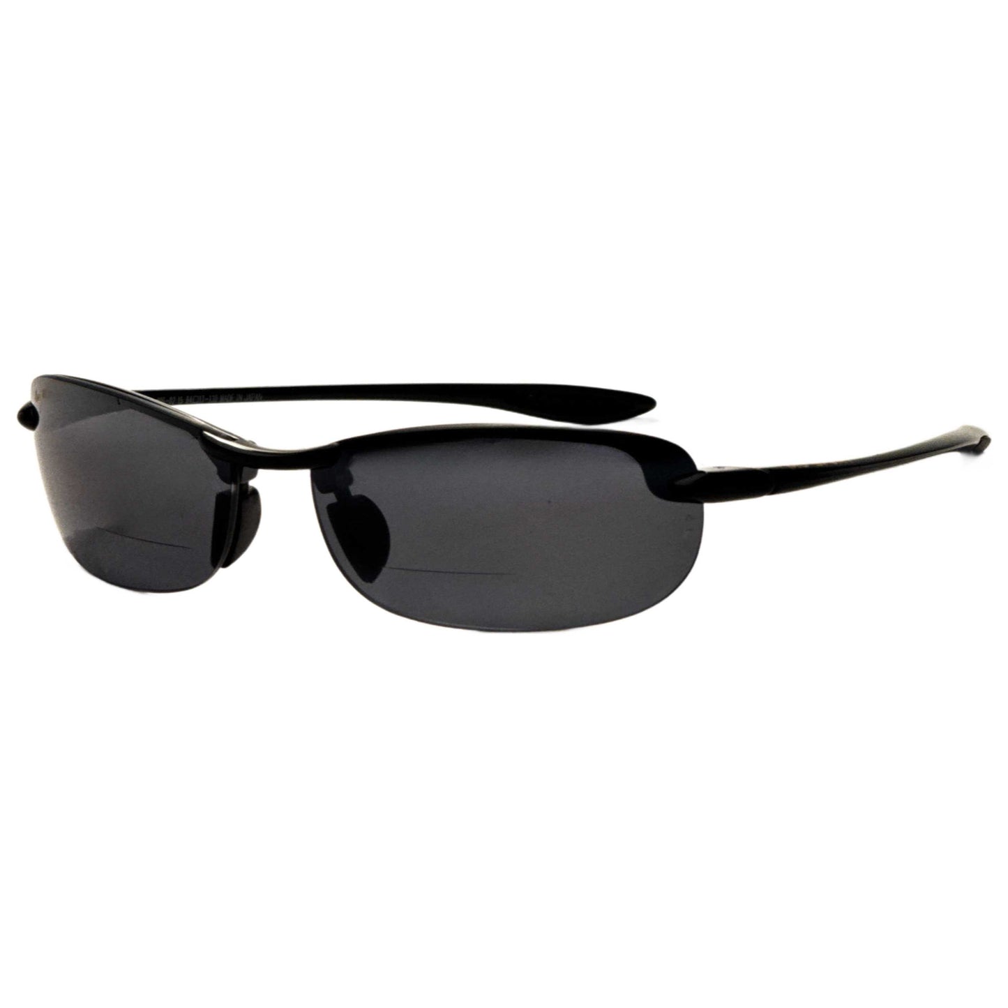 Front view of Maui Jim Makaha Men's Reading Sunglasses MJ0405S-003