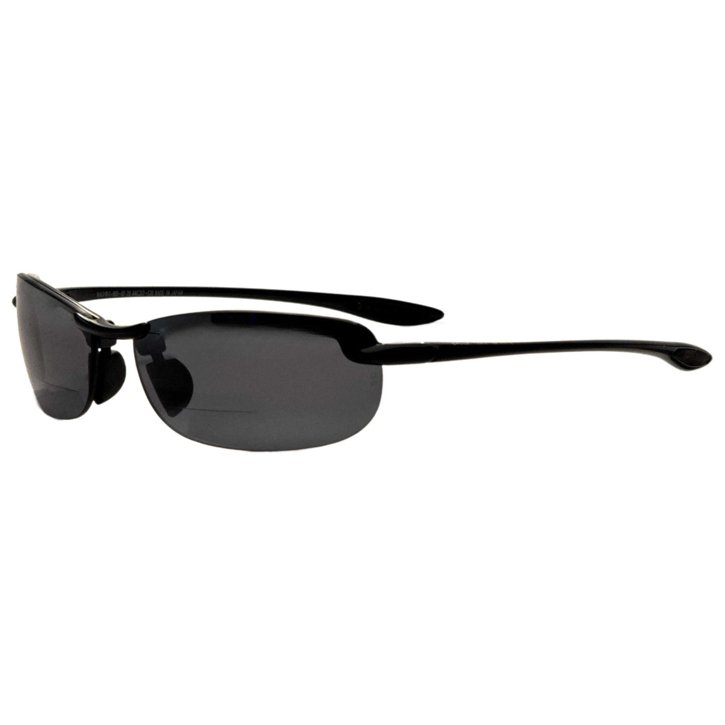 Front view of Maui Jim Makaha Men's Reading Sunglasses MJ0405S-004