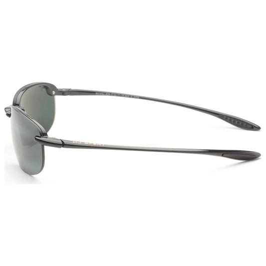 Left view of Maui Jim Hookipa Men's Sunglasses MJ0407SA-001