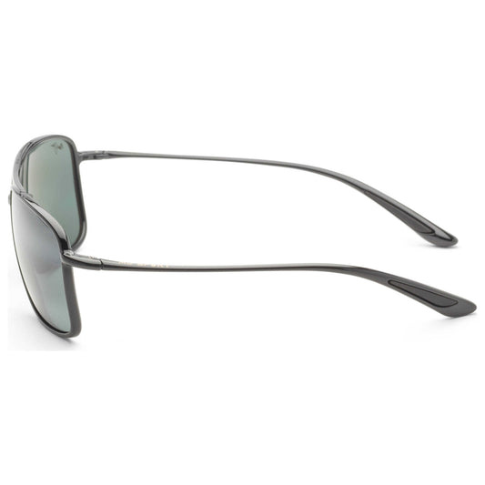 Left view of Maui Jim Kaupo Gap Men's Sunglasses MJ0437S-001
