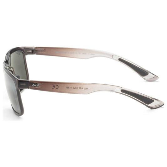 Left view of Maui Jim Huelo Men's Sunglasses MJ0449S-001