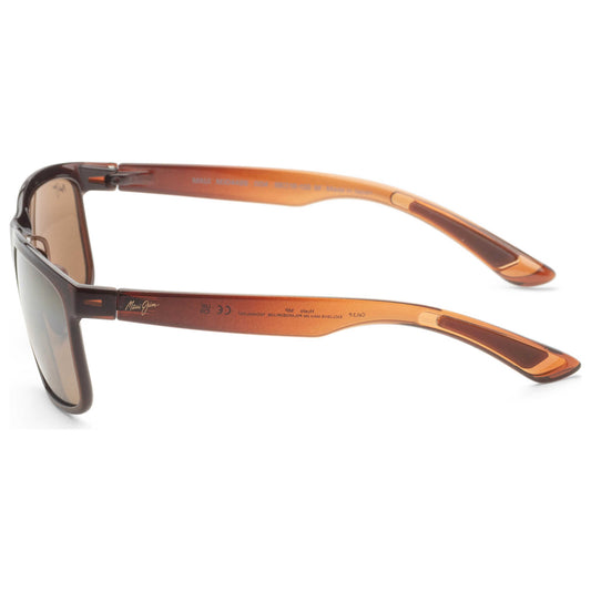 Left view of Maui Jim Huelo Men's Sunglasses MJ0449S-004