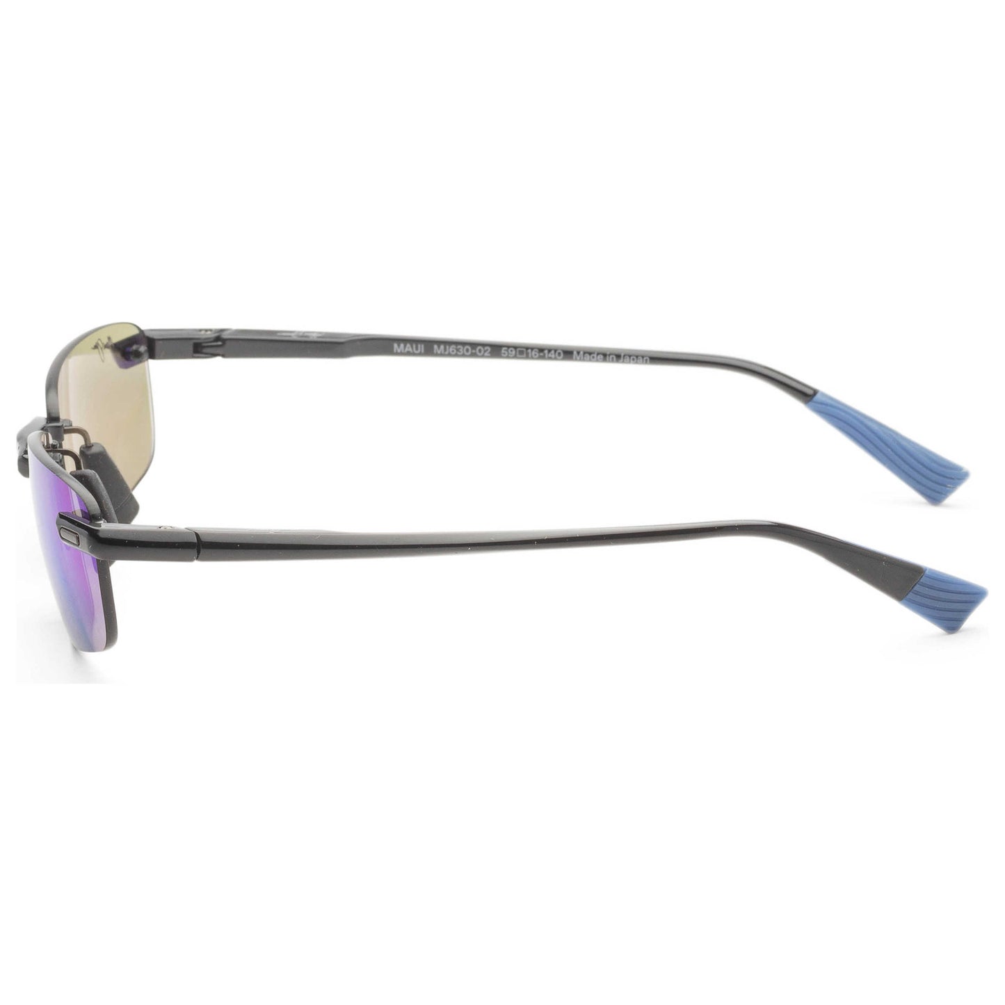 Left view of Maui Jim Ilikou Men's Sunglasses MJ0630S-001