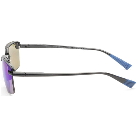 Left view of Maui Jim Laulima AF Men's Sunglasses MJ0656SA-001
